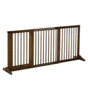 Türschutzgitter für Hunde braun