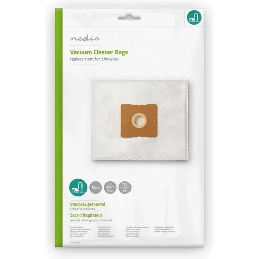 "Nedis Staubsaugerbeutel Universal - 10 Stück image"