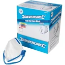 Flach faltbare FFP2-Staubmaske, Einweg-Displaybox, 50 Stk. FFP2