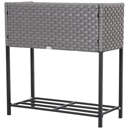 "Hochbeet mit Ablage image"