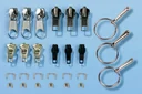 Reißverschluss-Reparatur-Set & Hilfe Greifrnge, 27-teilig