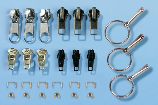 "Reißverschluss-Reparatur-Set & Hilfe Greifrnge, 27-teilig image"