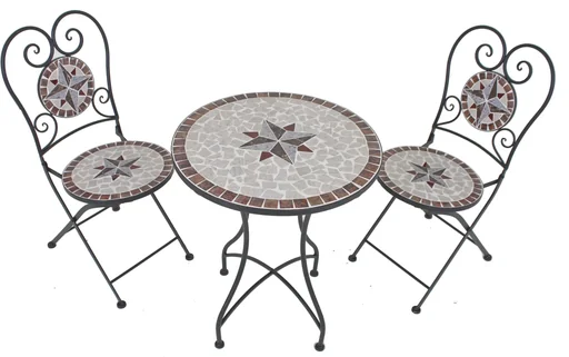 "Balkonset "Mosaik Amarillo" 3-teilig image"