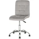 Bürostuhl höhenverstellbar Hellgrau