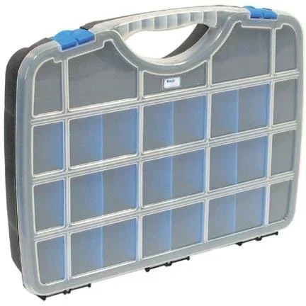 "TAYG Sortierbox - 388 x 290 x 61 mm - Mit 21 herausnehmbaren Fächern image"