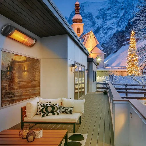 "Infrarotheizung - 2500W - mit Zeitschaltuhr und Fernbedienung image"