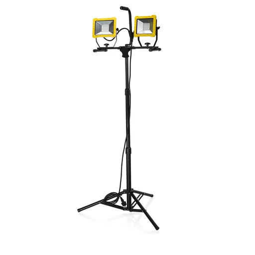 "LED Stativ Doppelstrahler mit 2 x 30 Watt und 2400 Lumen image"