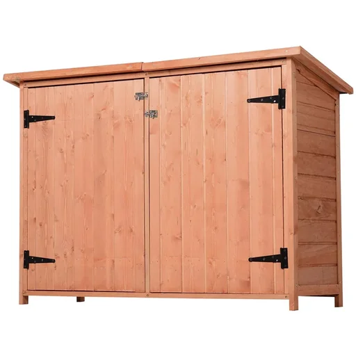 "Gerätehaus mit Ablage natur image"