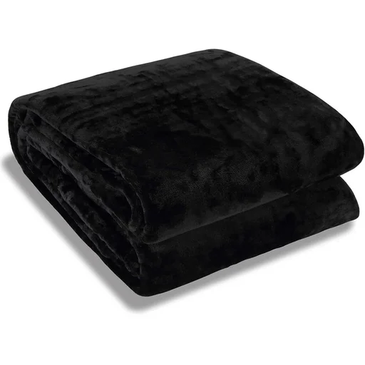 "Premium-Decke 200x150cm - schwarz image"