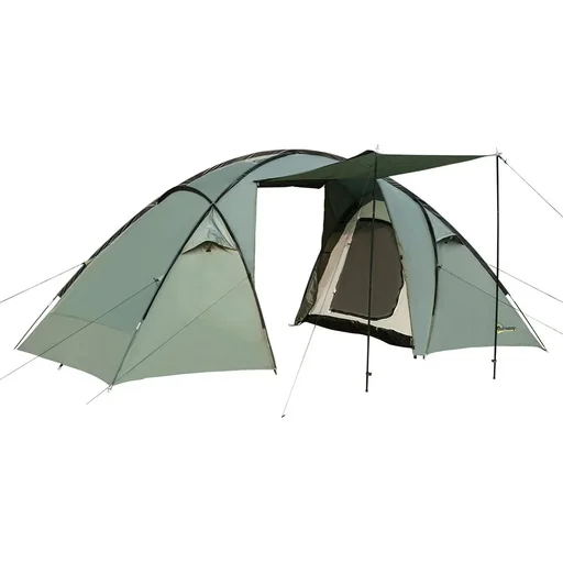 "Campingzelt für 4-5 Personene grün image"