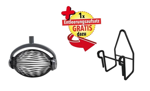"Rollsammler klein inklusive Teleskopstiel und Entleerungsaufsatz image"