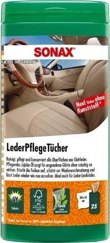 "Lederpflegetücher Box 25 Stück image"