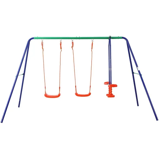 "Buntes Schaukelgestell - Geeignet für 4 Kinder image"