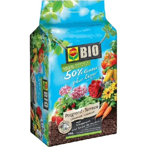 "Bio Universal Blumenerde - 40L - 50% leichter image"