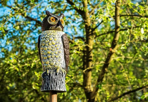 "Garteneule Vogelschreck image"