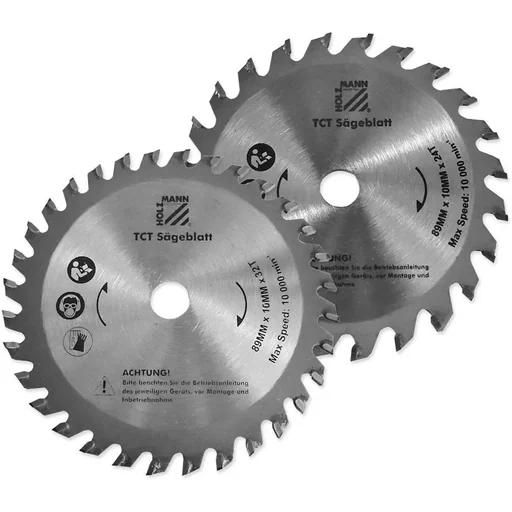 "KSB8910Z metal Sageblatt set 24 & 32 tanden 89 mm image"