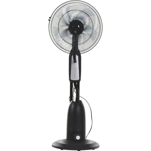 "Standventilator mit Wasserzerstäuber schwarz/silber image"