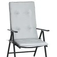 "Set aus 6 Kissen hellgrau 120x45x5cm image"
