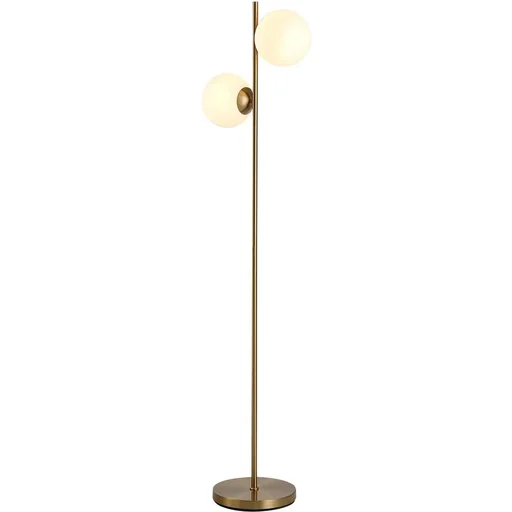 "Stehlampe mit 2 Lampenschirmen image"