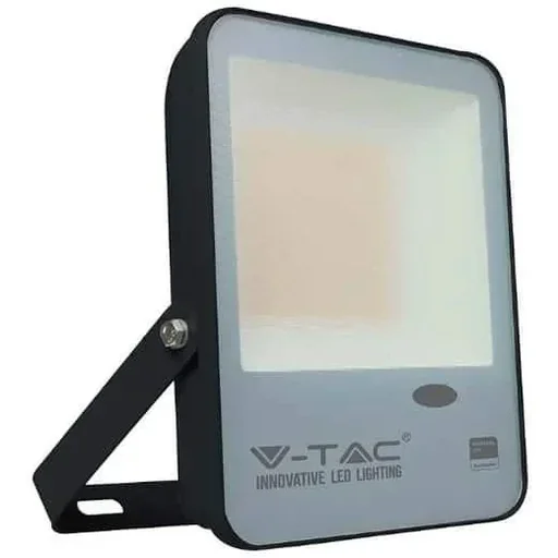 "VT-117S LED-Scheinwerfer mit Tag/Nacht-Sensor - 100 W - 10000 Lm - 3000K - schwarz image"