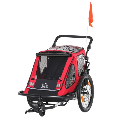 "Kinderanhänger 2 in 1 Kinderanhänger Fahrradanhänger image"