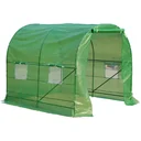 Foliengewächshaus 2,5x2x2m Treib- und Tomatenhaus