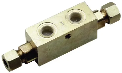 "Sperrblock Ventil 3/8 - 300 bar - 2fach - für Hydraulikoberlenker image"