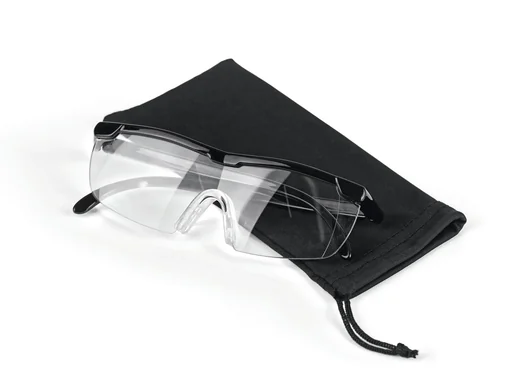 "Vergrößerungs-Brille, Lupen-Brille, Schwarz image"