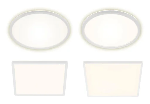 "Ultraflaches LED Panel, rund, Ø 29,3 cm, 2400 Lumen, 18 Watt, weiß image"