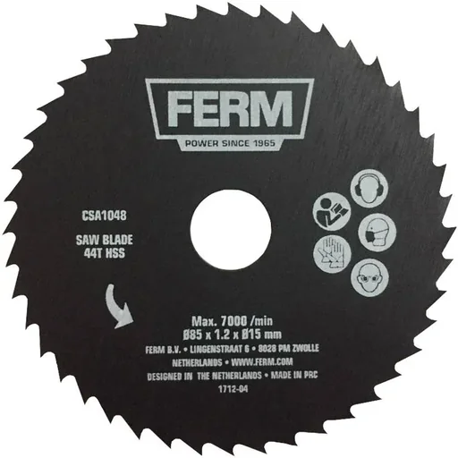 "CSA1048 Präzisionssägeblatt, 44T (HSS) image"