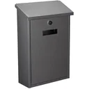 Briefkasten Rio Silber - 270x100-395 mm