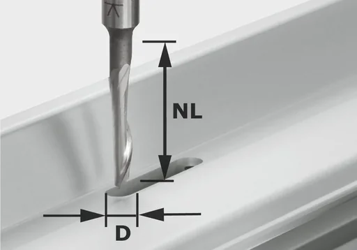 "Aluminiumfräser HS D5 / NL23 image"