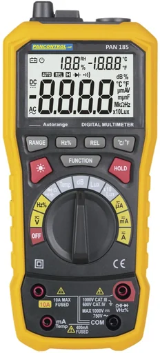 "PAN 185 - Multisensor-Messgerät für elektrische und physikalische Größen image"