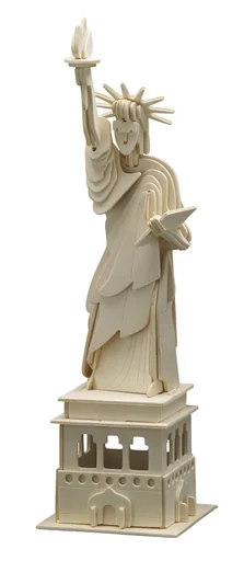 "Holzbausatz "Freiheitsstatue", 39 x 11 cm image"