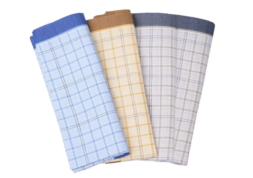 "Taschentücher, 41 x 41 cm, 4er Pack, 1 Dessin in 3 Farben image"