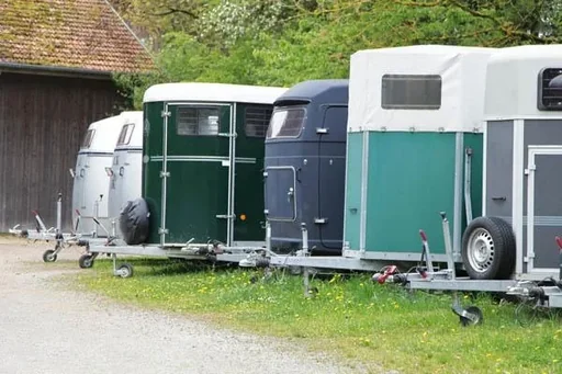 Stützrad, 400 kg Tragkraft mit voll automatischem Klappvorgang.