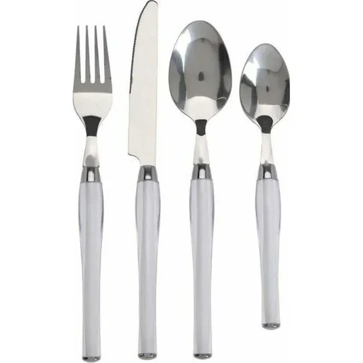 "NL Besteckset - 24 Teile - Weiß image"