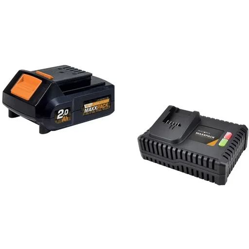 "2,0 Ah Li-Ionen-Akku + 4,0 Ah Ladegerät für Maxxpack Collection image"