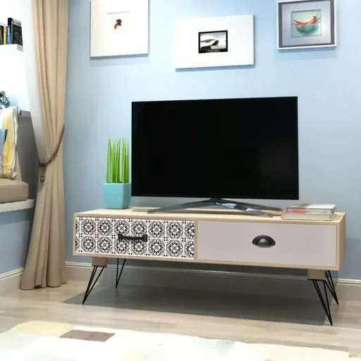"TV-Sideboard 100x40x35 cm braun image"