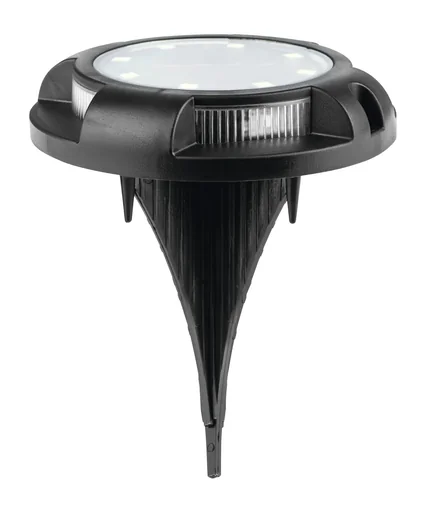 "4er Set Solar Bodenleuchte mit Dämmerungssensor image"