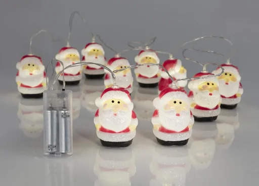 "Lichterkette 10 LED mit Schneemännern image"