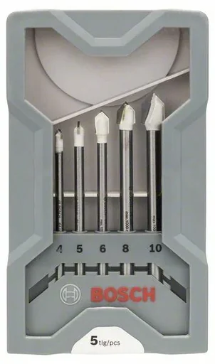 "Ceramic Fliesenbohrer-Set, CYL-9, 4-10 mm, 5-teilig image"