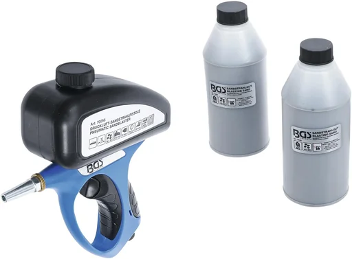 "Druckluft-Sandstrahlpistole inklusive Zubehör 3-teilig image"