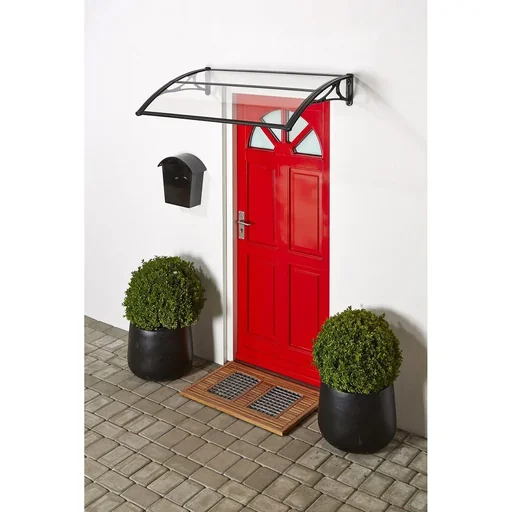 "Superroof Türschutzgitter EMMA 1400 - Schwarz - 140 cm breit image"