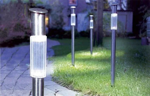 "Solar Gartenleuchten 3er Set image"