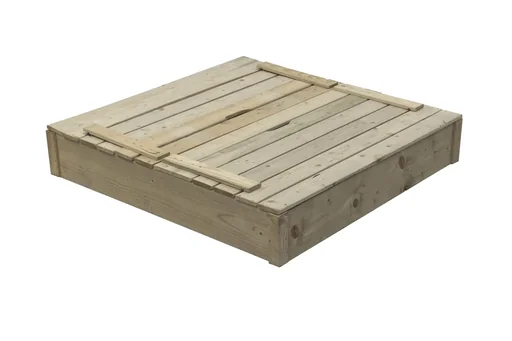 "Sandkasten Robert aus Holz 1200 mm x 1200 mm image"