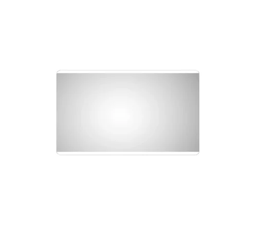 "Badspiegel mit Beleuchtung, "Chic" - Badezimmerspiegel 120 x 70 cm - mit hinterleuchtetem Raumlicht image"