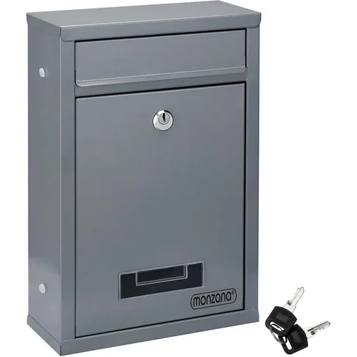 "Briefkasten silber 32x22x9cm image"