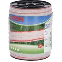 Professionelles Zaunband 20Mm, 6X0,30 Tric, 200M, Weiß/Rot