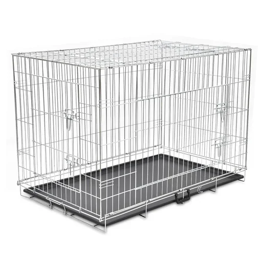 "Zusammenklappbare Hundehütte XXL Metall image"